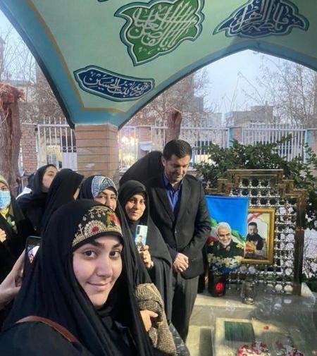 عکس خانواده شهید مجید قربانخانی