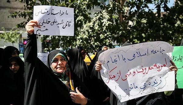 عکس قاتل شهید علی خلیلی
