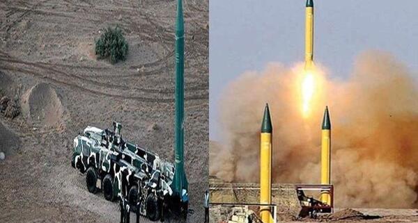 عکس شهید طهرانی مقدم با موشک