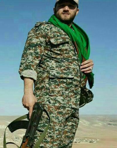 عکس شهید مدافع حرم سید طاها ایمانی