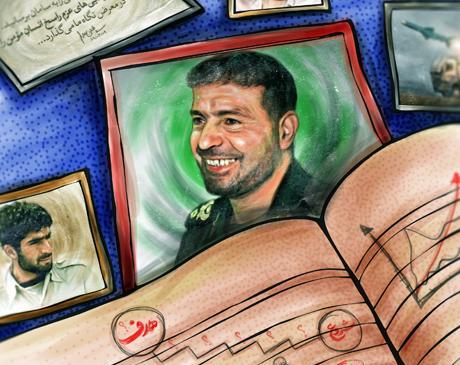 عکس از شهید طهرانی مقدم