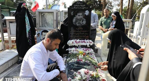 عکس مزار شهید طهرانی مقدم