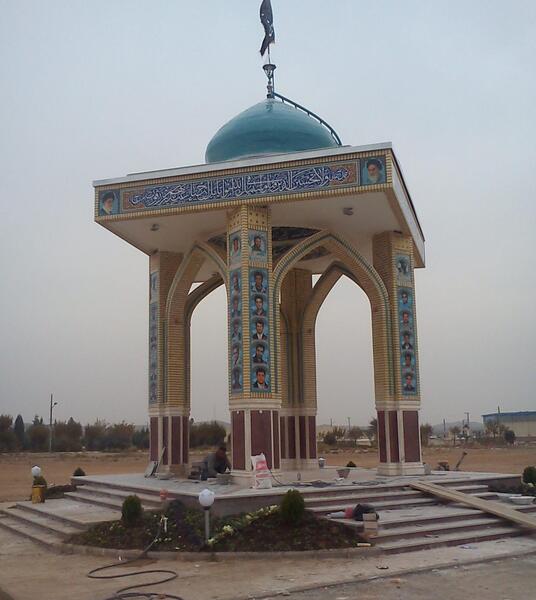 عکس مزار شهید طهرانی مقدم