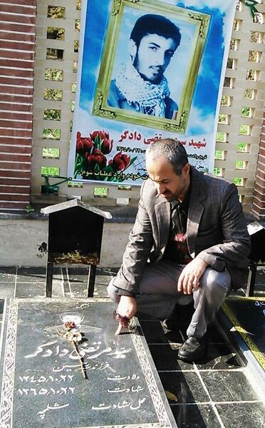 عکس شهید سید مرتضی دادگر از ساری