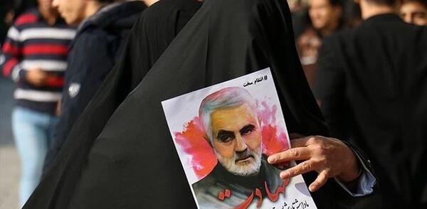 عکس جنازه شهید سردار سلیمانی