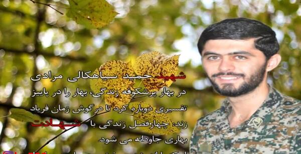 عکس شهید سیاهکالی و همسرش