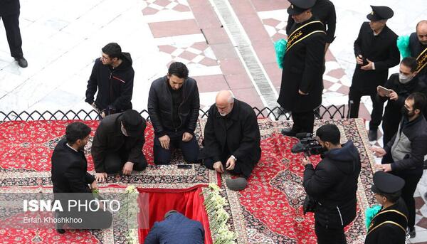 عکس قبر شهید سید رضا حسینی