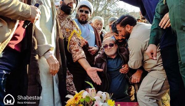 عکس قبر شهید سید رضا حسینی