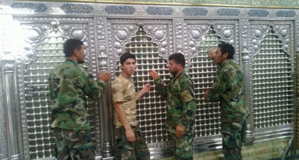 عکس شهید رضا اسماعیلی مدافع حرم