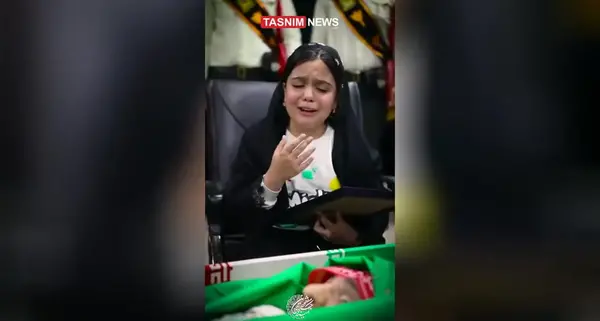 عکس دختران شهید رئیس جمهور
