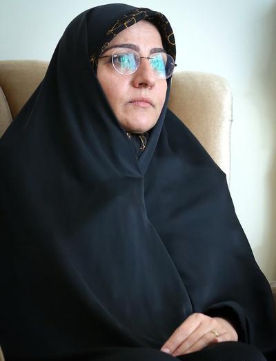 عکس شهره پیرانی همسر شهید داریوش رضایی نژاد