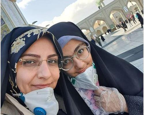 عکس شهره پیرانی همسر شهید داریوش رضایی نژاد
