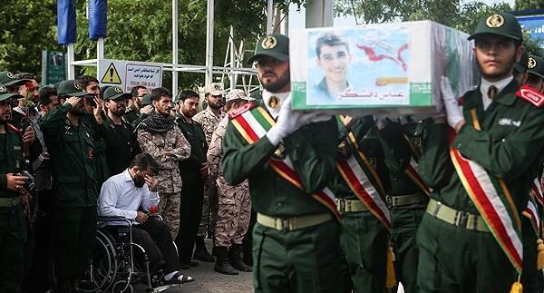 عکس عباس دانشگر شهید مدافع حرم