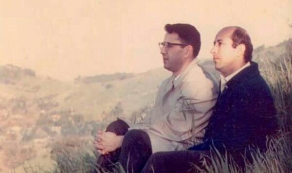 عکس شهید چمران در آمریکا