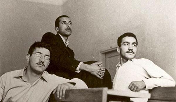عکس شهید چمران سیاه سفید