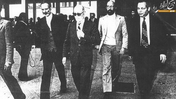 عکس شهید چمران سیاه سفید