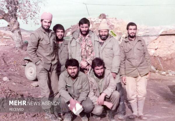 عکس جوانی شهید همت