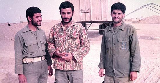 عکس جوانی شهید همت