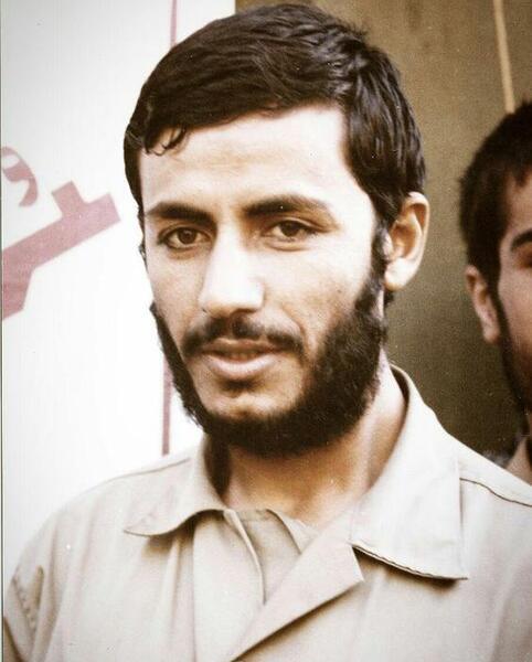 عکس جوانی شهید همت
