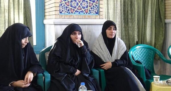 عکس فرزندان شهید حسین پورجعفری