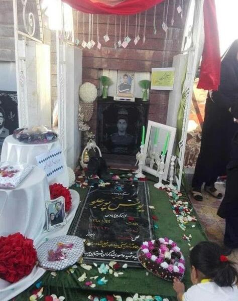 عکس دختر شهید پورجلو