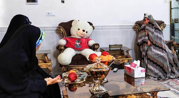 عکس دختر شهید پورجلو