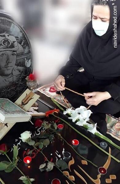 عکس دختر شهید پورجلو