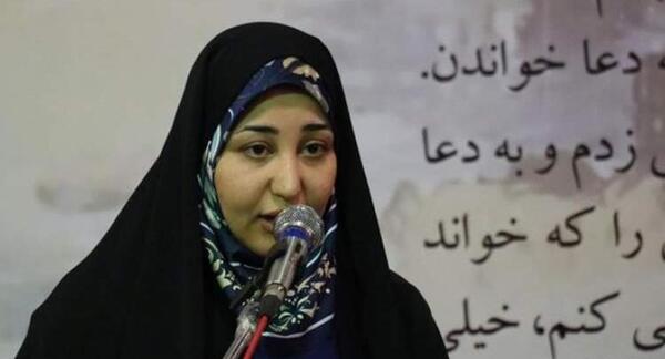 عکس دختر شهید پورجلو