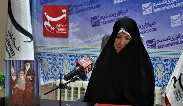 عکس همسر شهید باهنر