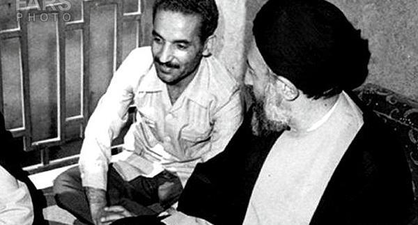 عکس شهید بهشتی و رئیسی