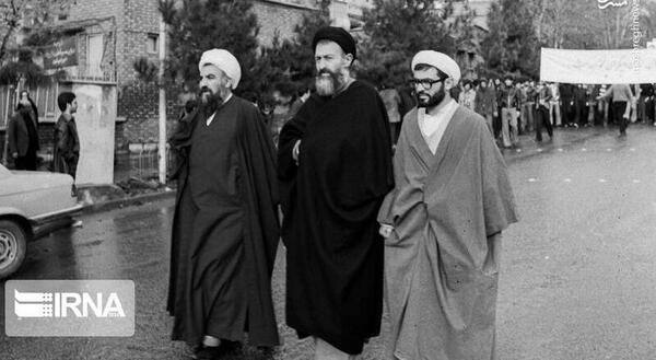 عکس شهید بهشتی و یارانش