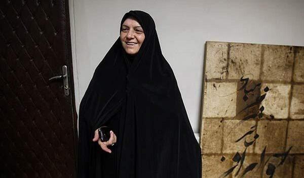 عکس جوانی همسر شهید بابایی