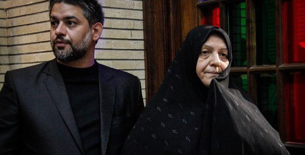 عکس جوانی همسر شهید بابایی