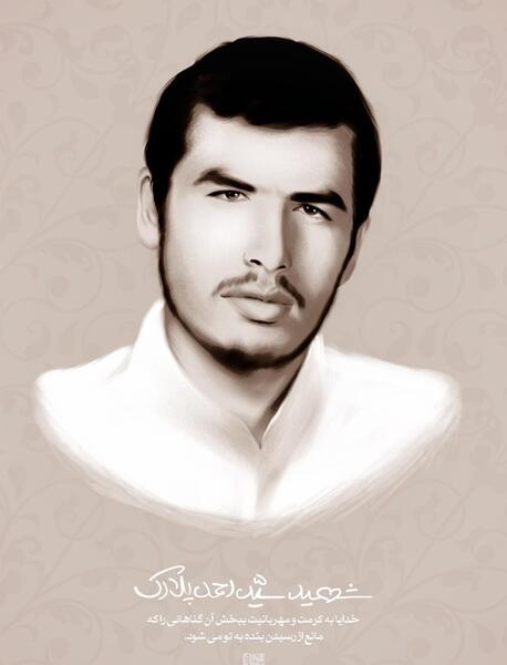 عکس قبر شهید سید احمد پلارک