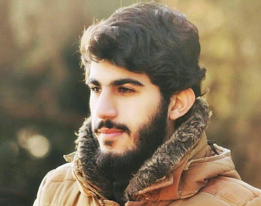 عکس شهید احمد مشلب و خواهرش