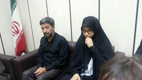 عکس شهید همت و همسرش