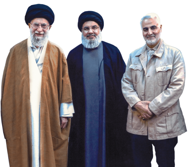 عکس شهید سلیمانی و سید حسن نصرالله