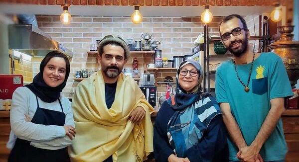 عکس همسر محمد در سریال گاندو