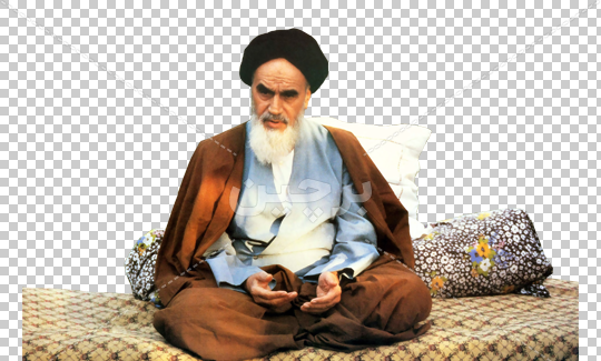 عکس از امام خمینی و رهبر