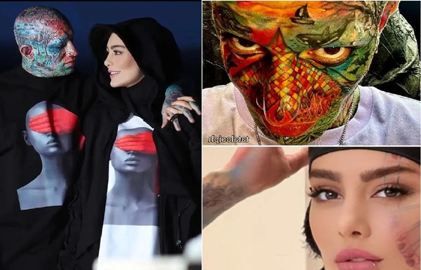 عکس از امیر تتلو و سحر قریشی