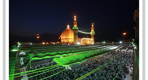 عکس از حرم امام علی