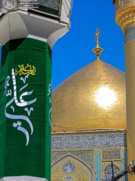 عکس از حرم امام علی