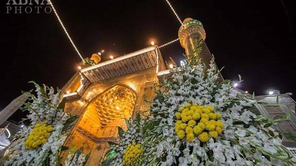 عکس از حرم امام علی