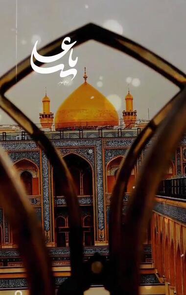 عکس از حرم امام علی