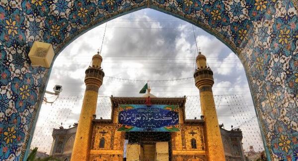 عکس از حرم امام علی