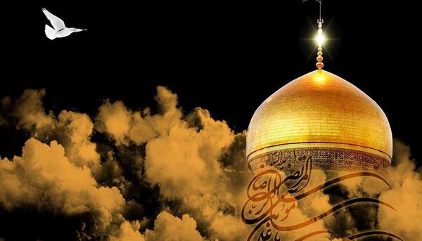 عکس از گنبد امام رضا