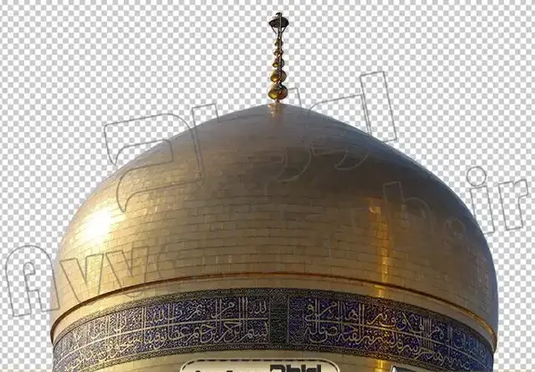 عکس از گنبد امام رضا