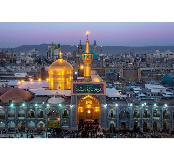 عکس از بارگاه امام رضا علیه السلام