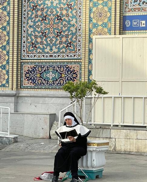 عکس از بارگاه امام رضا علیه السلام