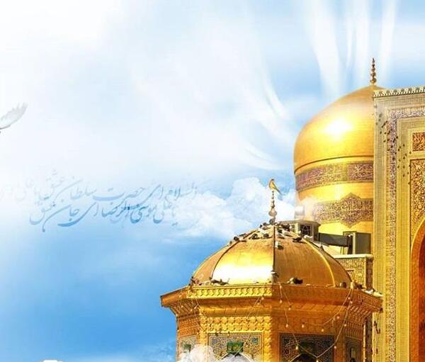 عکس از بارگاه امام رضا علیه السلام